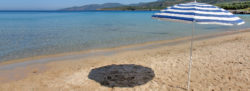 das positive Leben Meer Wasser Strand Sonnenschirm Urlaub