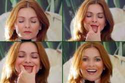 Emotionale Balance lächeln