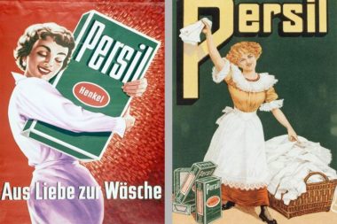 Werbung Waschmittel Persil alt / Repro: TELOS - 2986