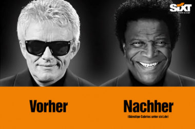 Vergnügen schützt vor Konkurrenz Werbung witzig Sixt Heino Roberto Blanco 2295