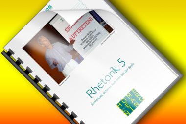 HL35-5 Homelearning 35 Rhetorik Band 5 Souveränes sicheres Auftreten bei der Rede Titelbild quer