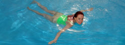 Plätschern im Pool