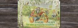 Glückliche Kindheit: Vergangenheit und Gegenwart