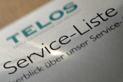 Serviceliste Titel / Grafik: TELOS - B0445b