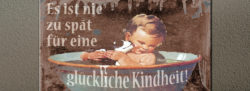 glückliche Kindheit lange Wirkung
