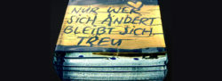 Wie Veränderung gelingt Glasschrift