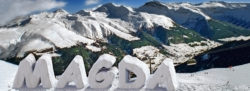 Namen und Vokabeln merken Winter Schnee Magda