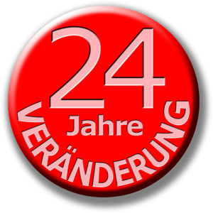 Veränderung Button 24 Jahre / Grafik: TELOS
