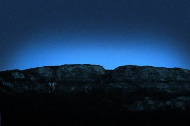 Nacht Mond Vollmond Mendel Penegal / Foto: TELOS - 1502dr