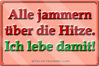 Frischekarten alle jammern ich lebe damit / Grafik: TELOS - 15217