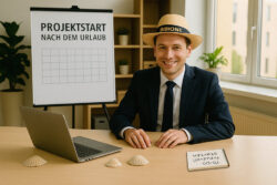 Zurück im Job